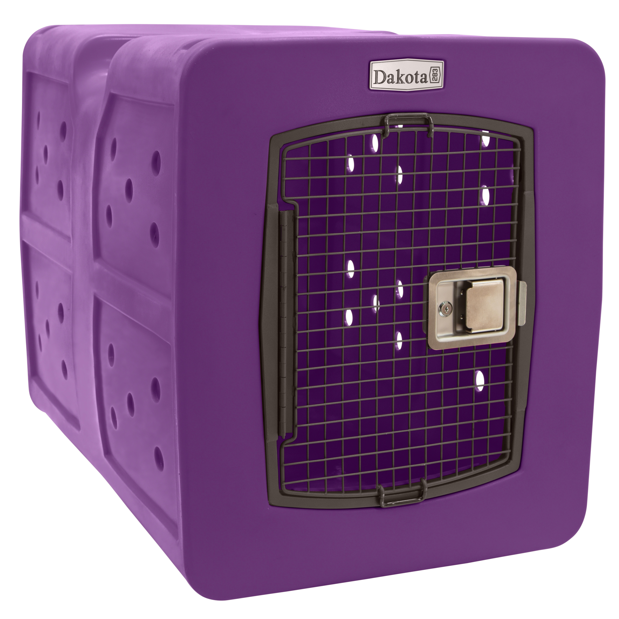 Dakota 283 G3 Framed Door Kennel — X-Large, Purple, Model# D2-G3XLG-SGN-PUR